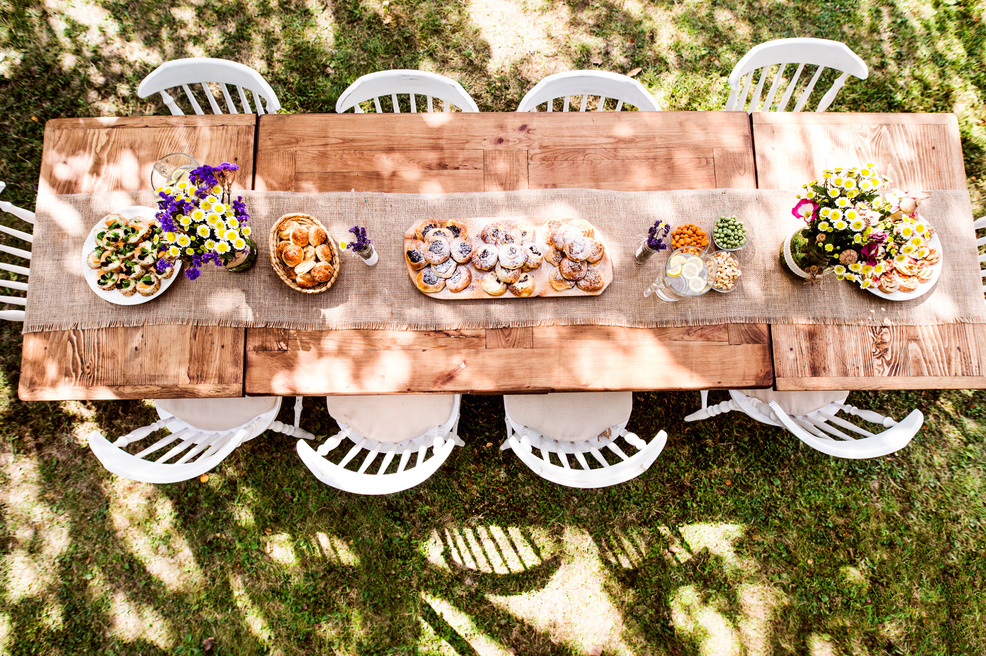 Table Set for a Garden Party